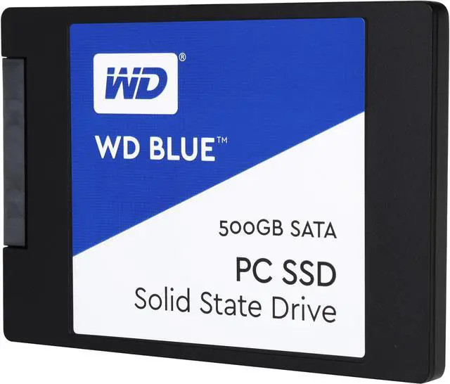 Western Digital WD Blue PC SSD WDS500G1B0A - SSD - 500GB - intern - 2.5 (6,4 cm) - SATA 6Gb/s (WDS500G1B0A) (WDS500G1B0A) thumbnail