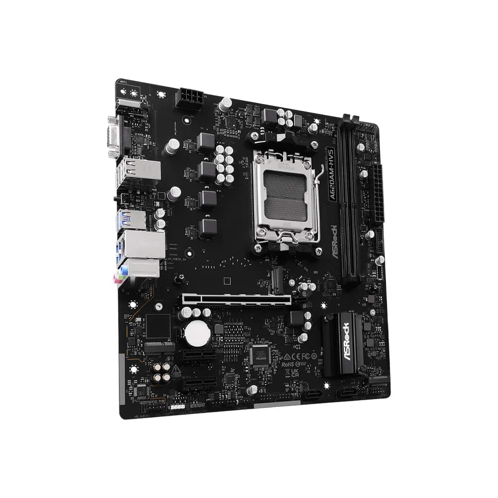 Asrock A620AM-HVS AMD A620A Socket AM5 micro ATX (A620AM-HVS) thumbnail