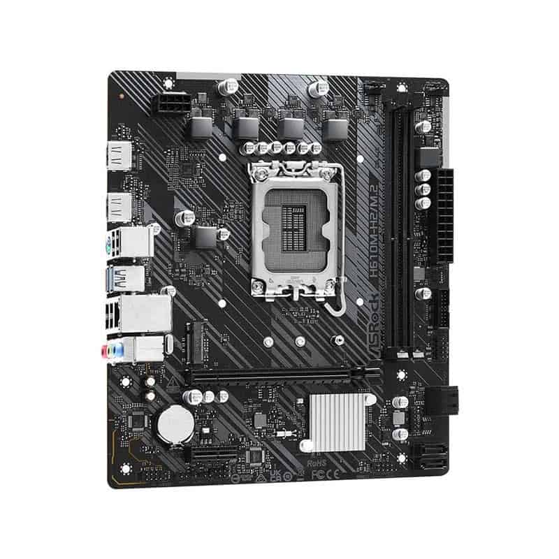 ASRock H610M-H2/M.2 D5 Micro ATX Motherboard with DDR5 Support and Gigabit Ethernet (H610M-H2/M.2 D5) thumbnail