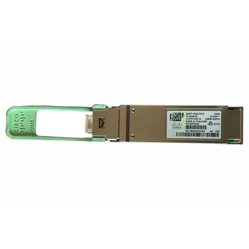 CISCO 100GBASE-FR QSFP28 SMF 1310NM 2KM TRANSCEIVER (QSFP-100G-FR-S) thumbnail
