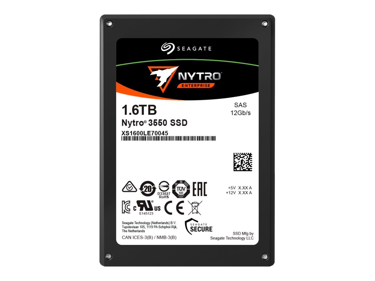 Seagate Nytro 3550, 1.6 TB, 2.5 SSD (XS1600LE70045) thumbnail