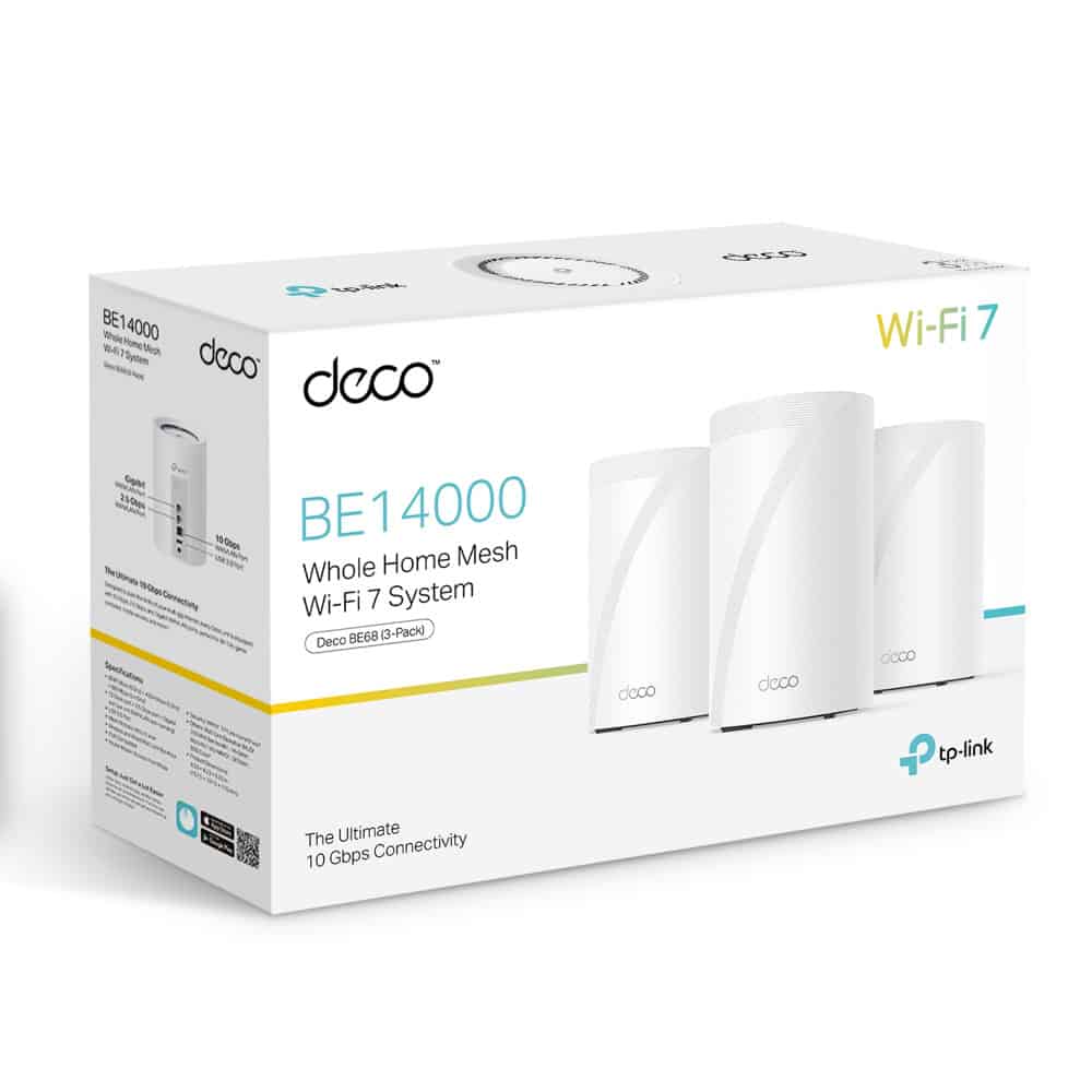 TP-Link DECO BE68(3-PACK) (DECO BE68(3-PACK)) thumbnail