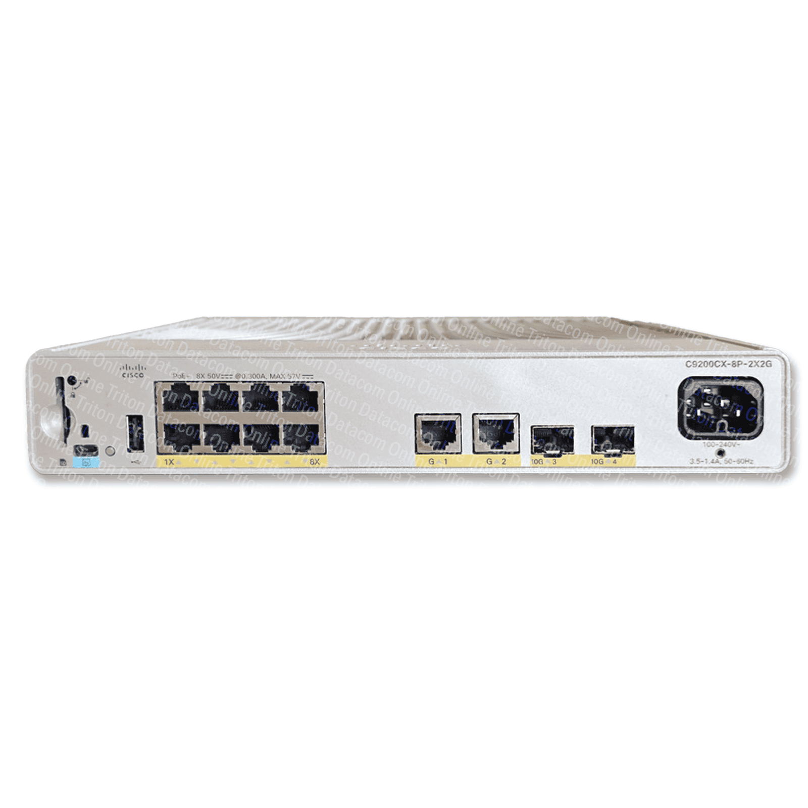 Cisco Catalyst 9000 Compact Switch 8 port PoE (C9200CX-8P-2XGH-E) thumbnail