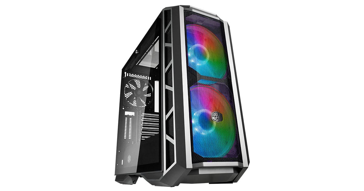 Cooler Master MasterCase H500P Mesh ARGB Tower Extended ATX No Power Supply Black (MCM-H500P-MGNN-S11) thumbnail