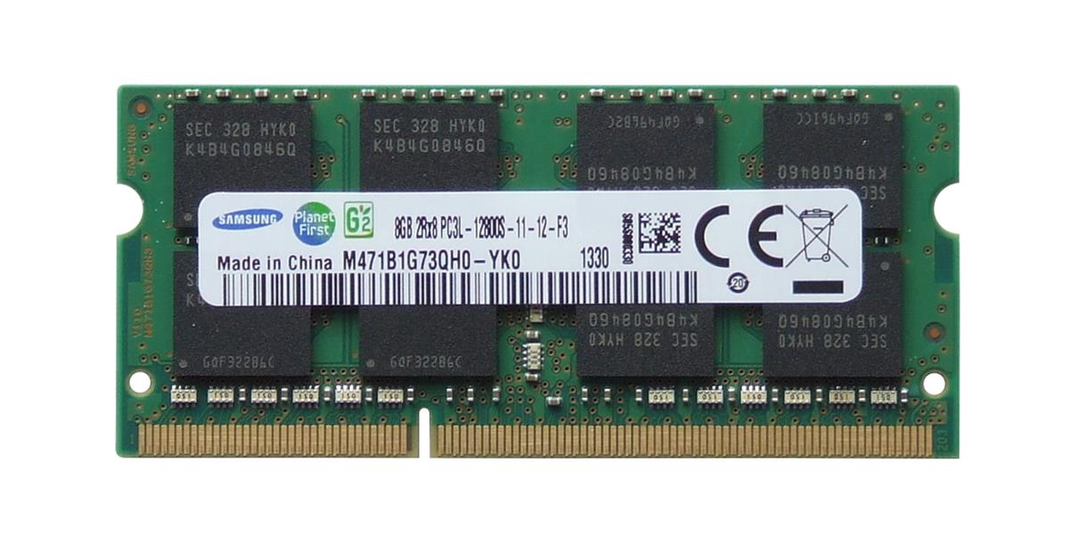Dell DDR3L 8GB SODIMM 1600mhz (M471B1G73QH0-YK0-RFB) thumbnail