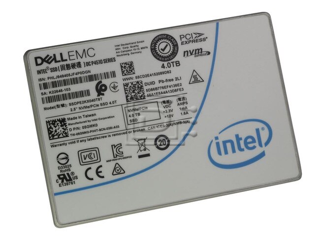 Dell 4TB SSD 2.5 NVME PCI-e Gen3 (R1K6J-RFB) thumbnail