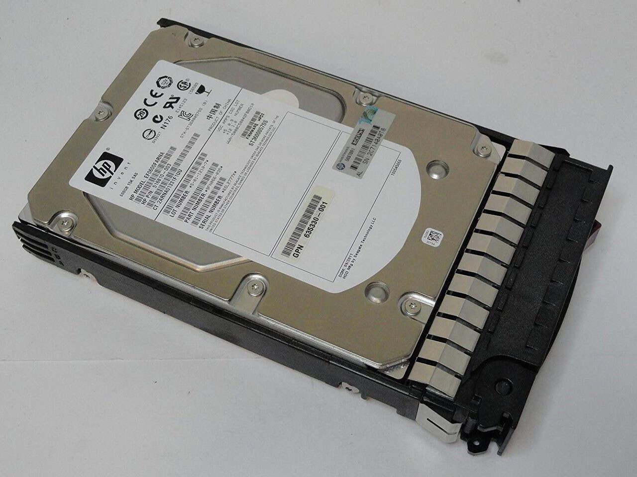 HP HDD 600GB 2.5 INCH 10K RPM (666355-003-RFB) thumbnail