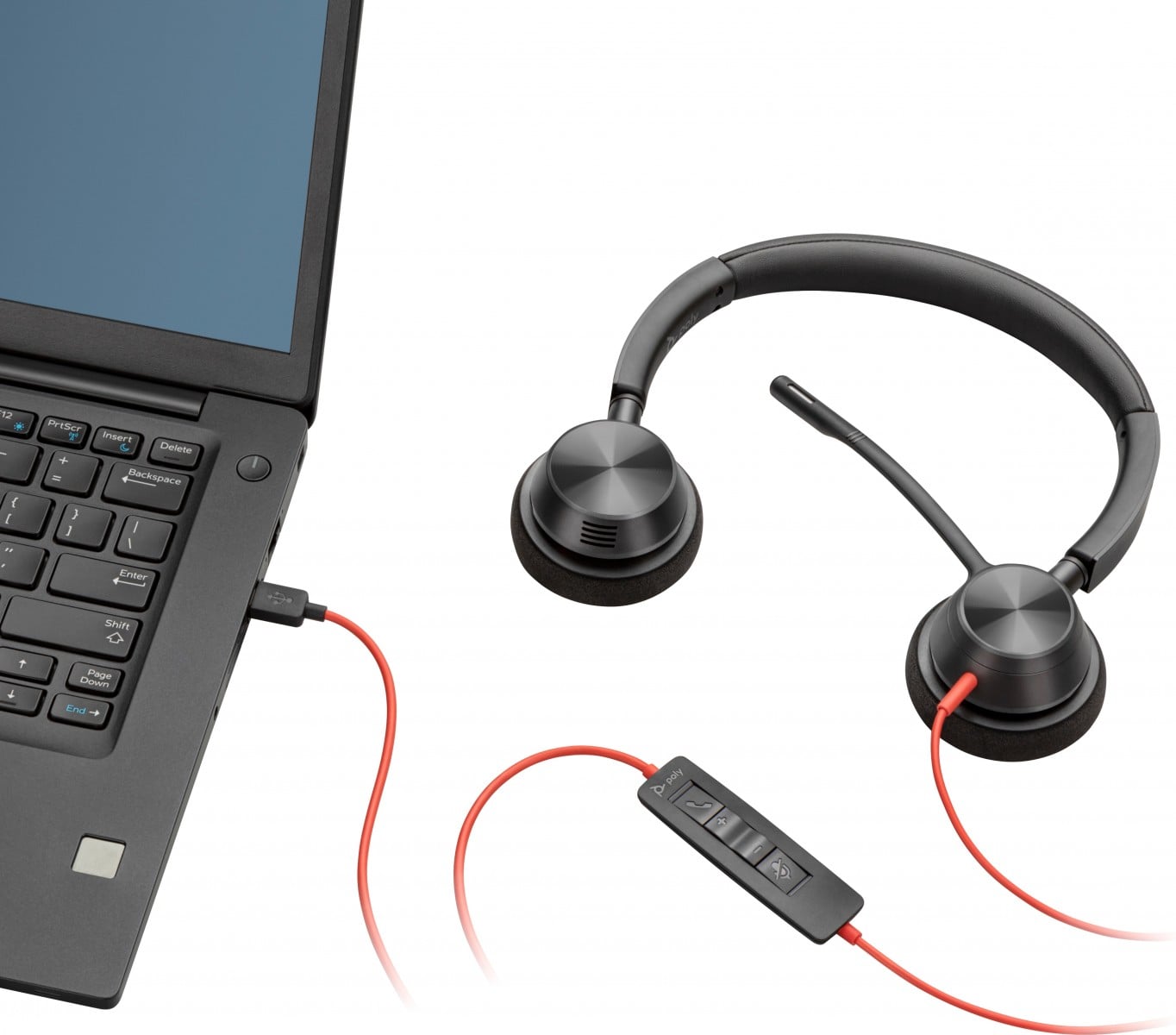 HP Poly Blackwire 3320 - headset (76J18AA) thumbnail