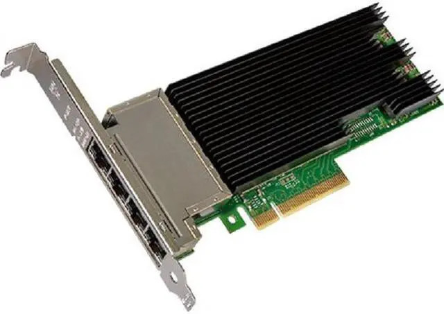 Intel 10Gb 4-Port Server Adapter X710-T4 (4xRJ45) LP bulk (X710T4G1P5) thumbnail