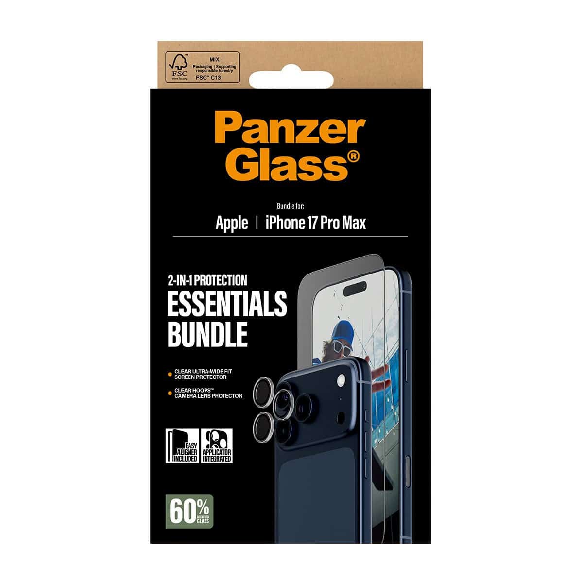 Panzerglass SAFE. by PanzerGlass 3-in-1 Set Samsung Galaxy A16 5G (SA28490) thumbnail