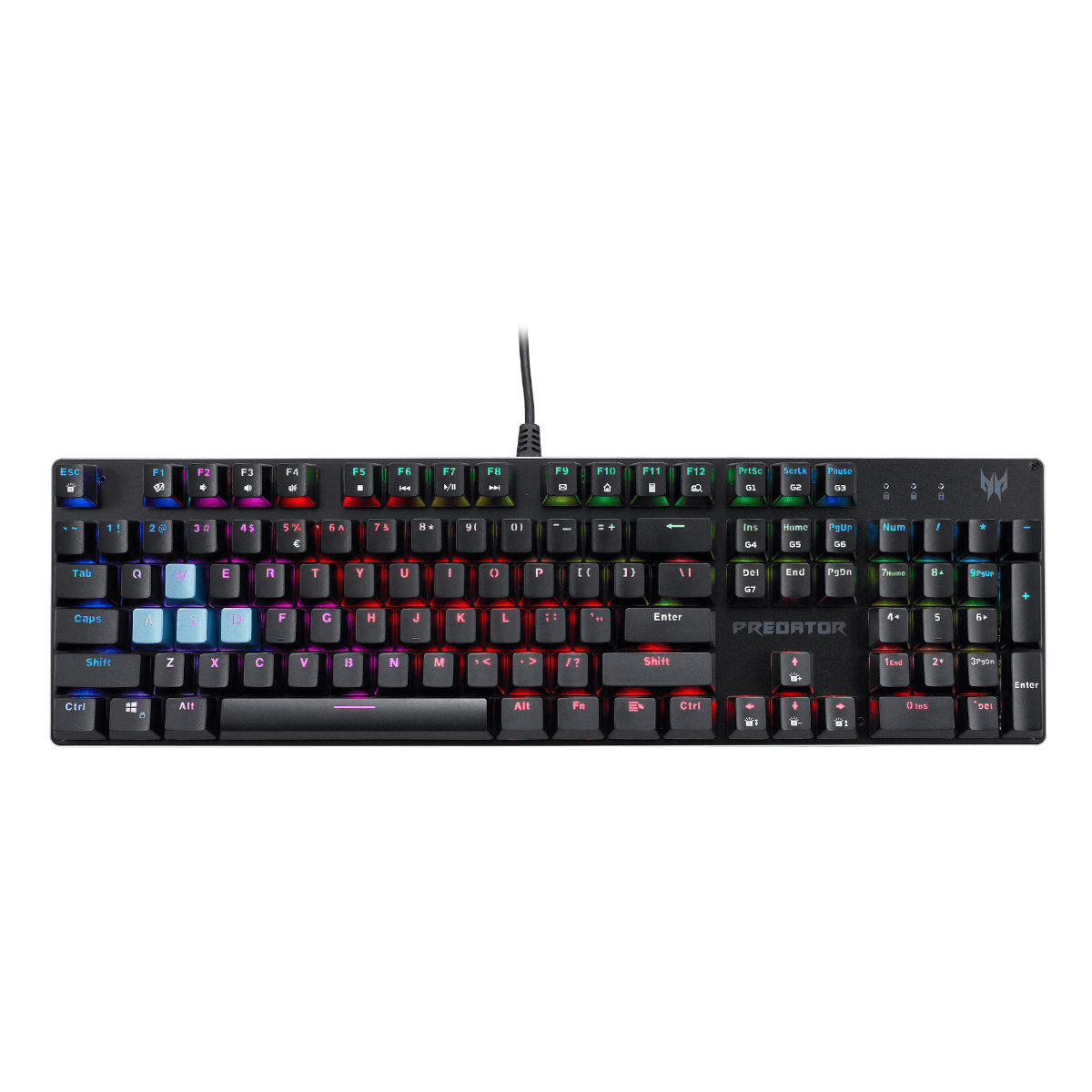 Acer Predator Aethon 303,PKW200, USB, Black, retail pack, DE (GP.KBD11.04W) thumbnail