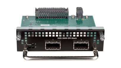 D-Link DXS 3600 EM Stack network switch module (DXS-3600-EM-STACK) thumbnail
