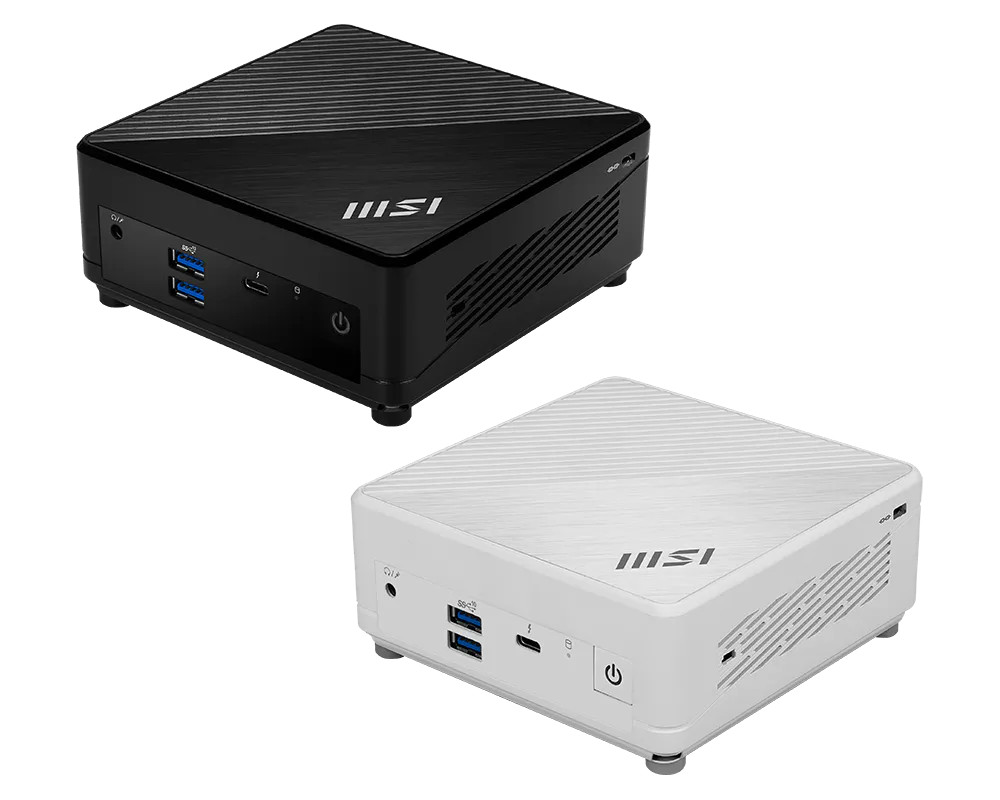 MSI Cubi 5 12M-004 Mini PC Intel Core i3-1215U, 8 GB DDR4 RAM, 256 GB M.2 SSD, WIFI6E, BT 5.3, Windows 11 Pro (9S6-B0A811-448) thumbnail