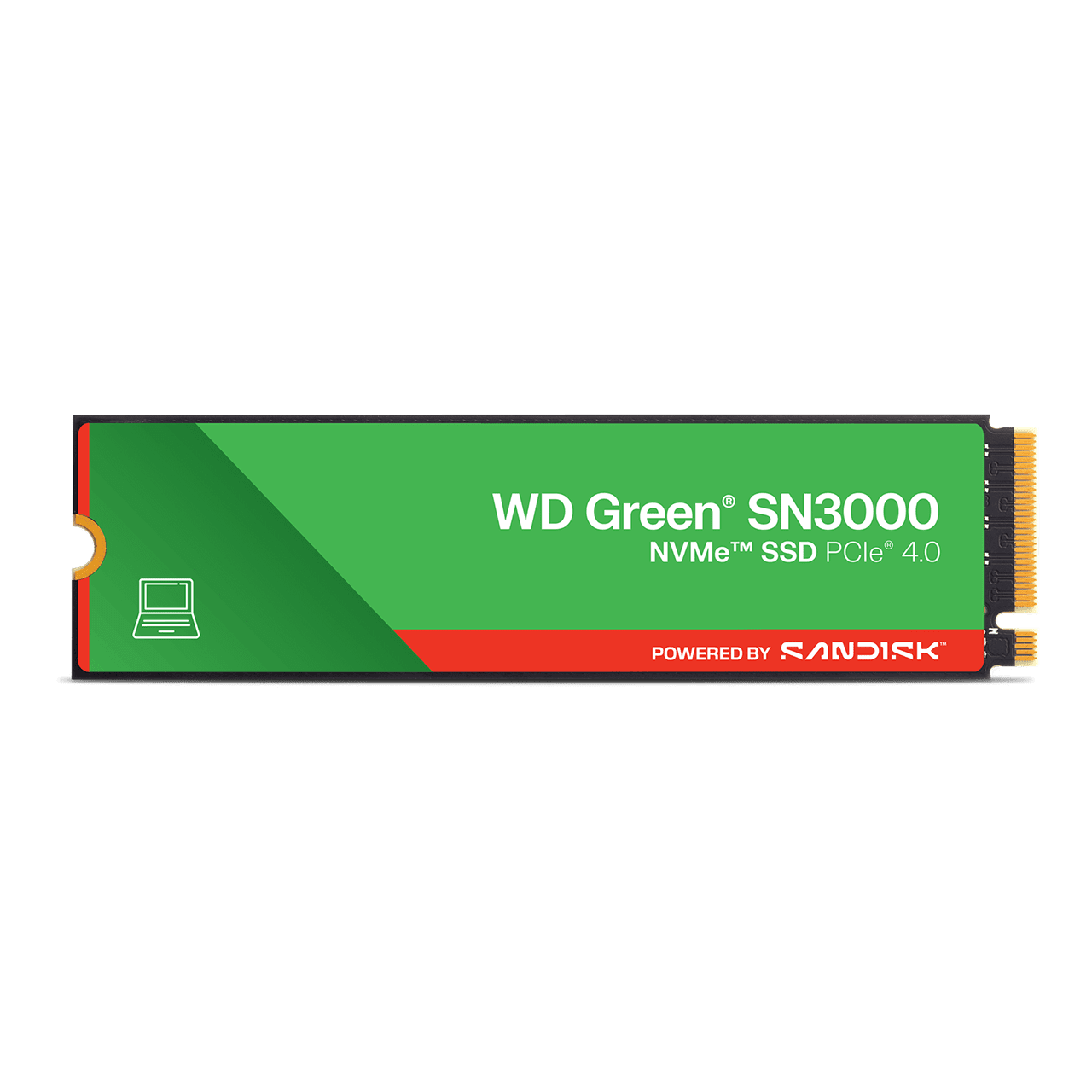 Western Digital WD SSD Green SN3000 NVMe PCIe G4 216uts (WDS200T4G1E-00CPS0) thumbnail