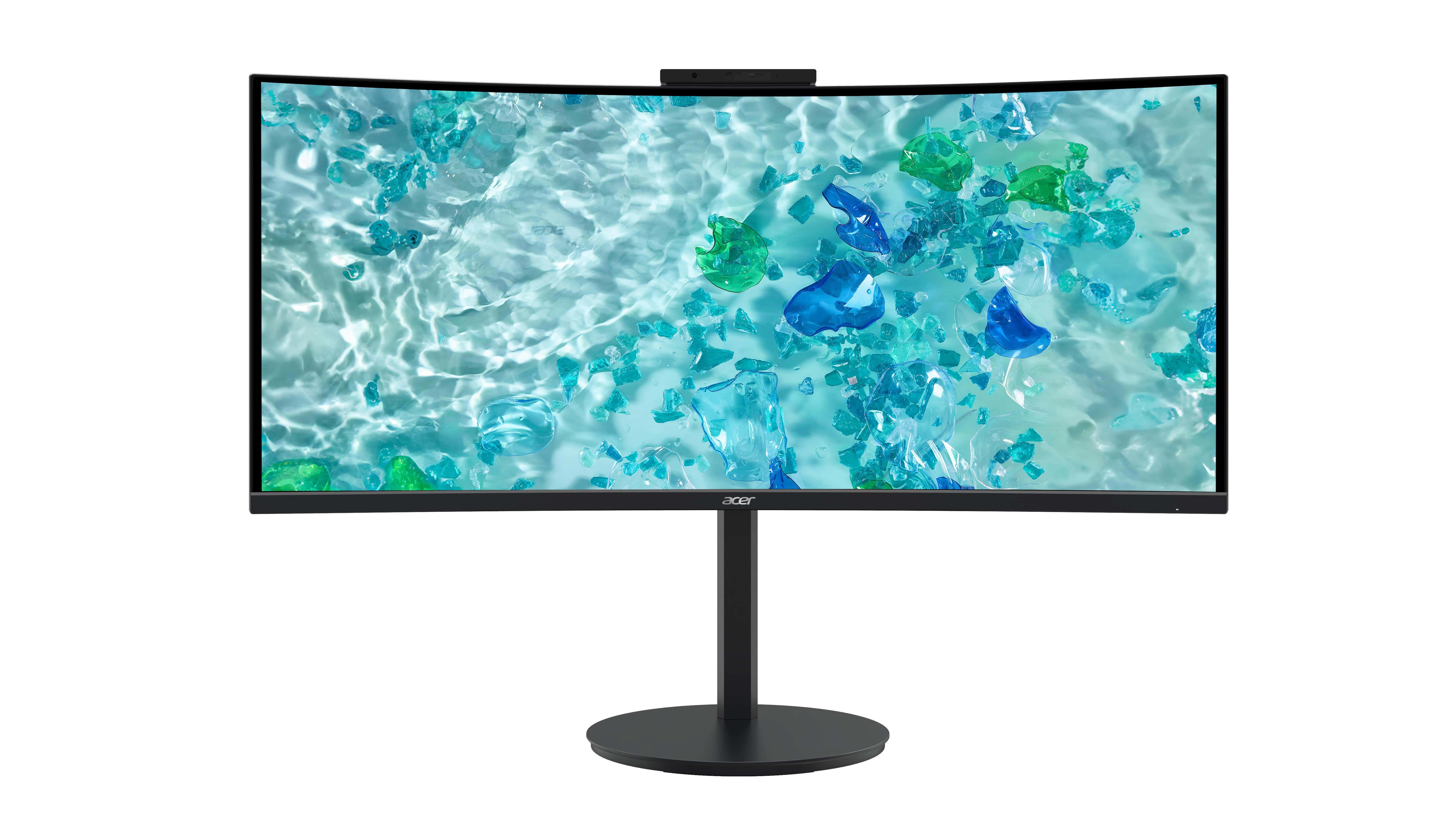 Acer CB3 CB343CURJ0bemiipruzx computer monitor 86,4 cm (34") 3440 x 1440 Pixels Wide Quad HD LCD Zwart (UM.CB3EE.009) thumbnail