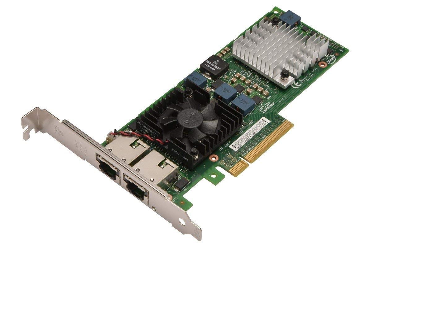 DELL 10GB DUAL-PORT ETHERNET X520-T2 SERVER ADAPTER - LPB (JM42W-LP) thumbnail