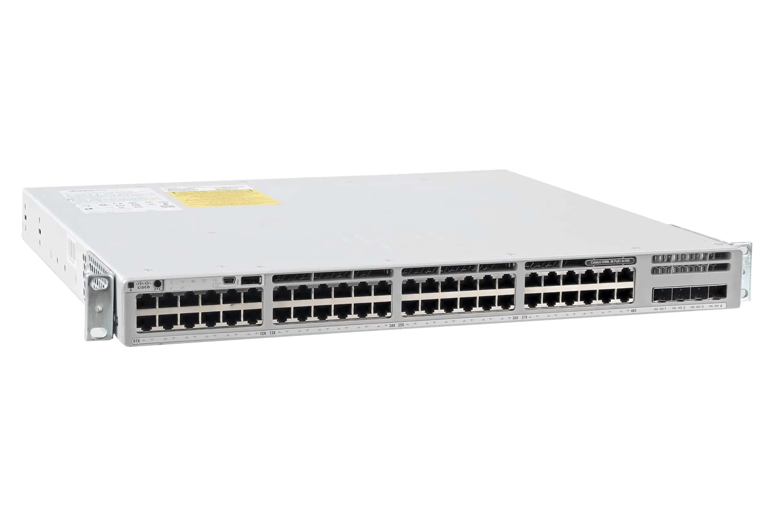 Cisco Cat9300L Mini 48p 8mGig NWE 4x25G Uplink (C9300LM-48UX-4Y-E) thumbnail
