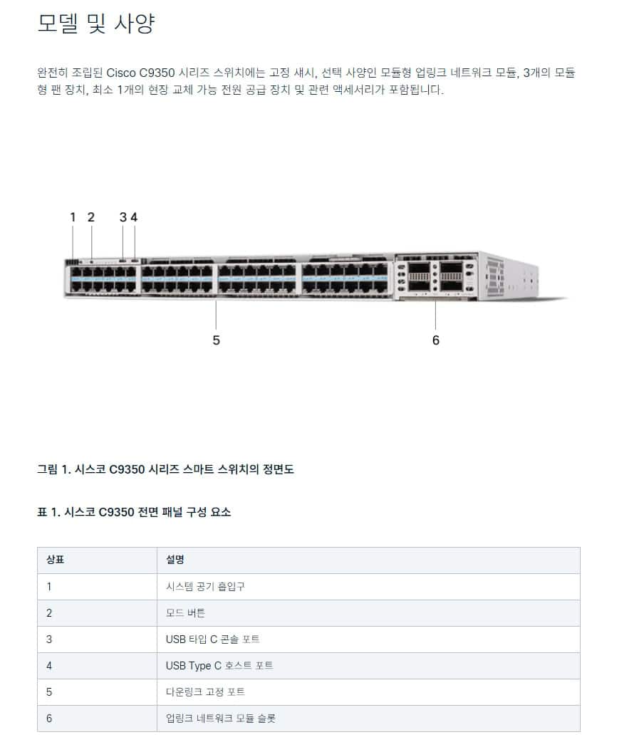 Cisco 9350 48-port 30W PoE+ (C9350-48P) thumbnail