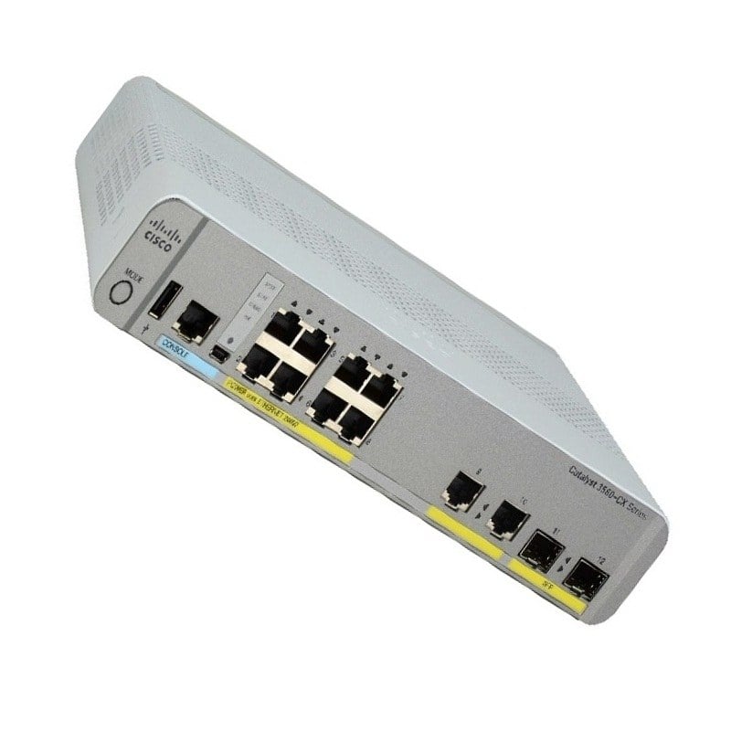 Cisco Catalyst 3560-CX 2 x mGig 6x1G PoE IP (WS-C3560CX-8XPD-S) thumbnail