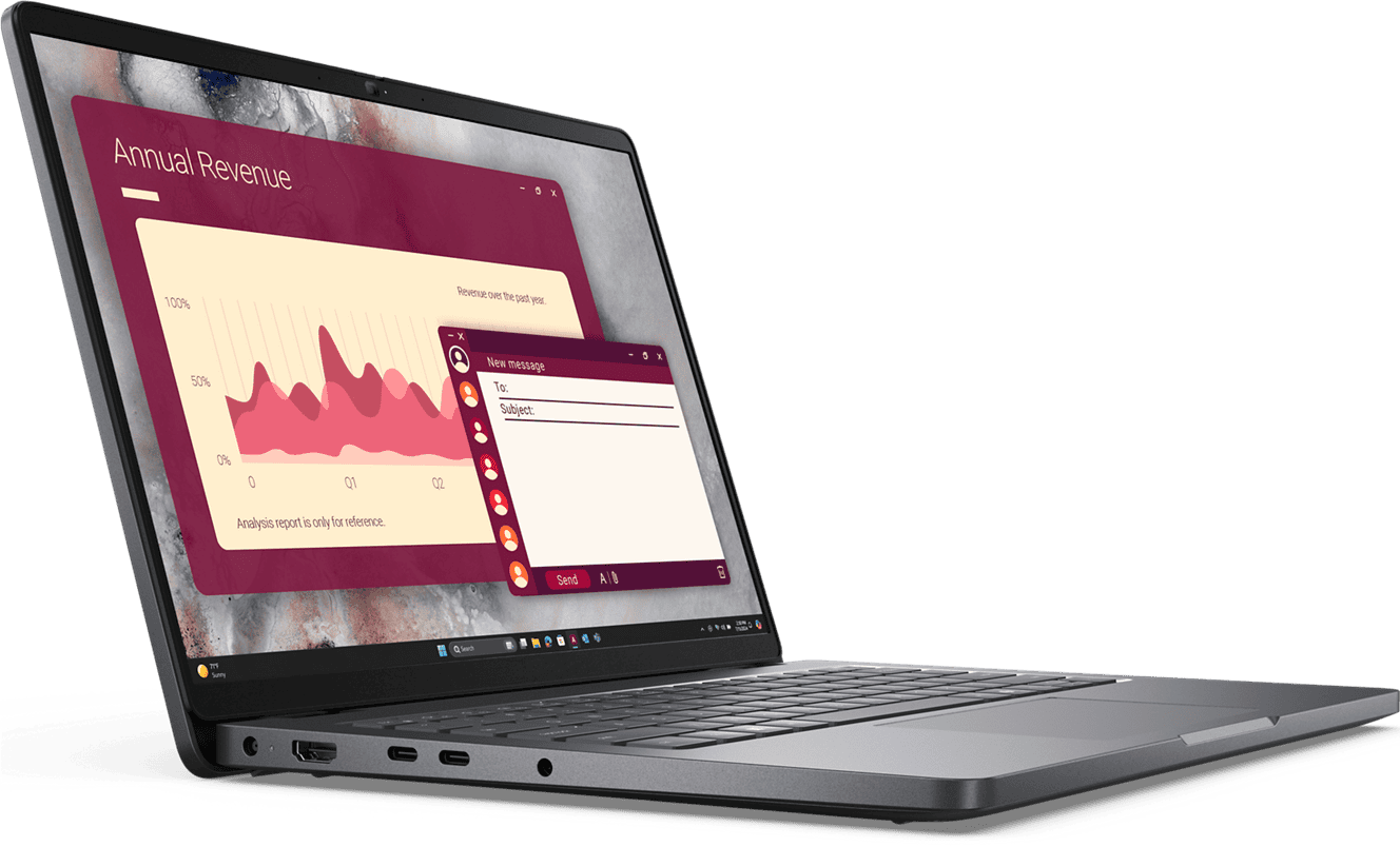 Dell Pro 16 Plus XCTO Base / Intel(R) Core(TM) Ultra 5 235U vPro(R) (12TOPS NPU - 12 cores - up to 4.9 GHz) / Windows 11 Pro (3400019519006.1-1) thumbnail