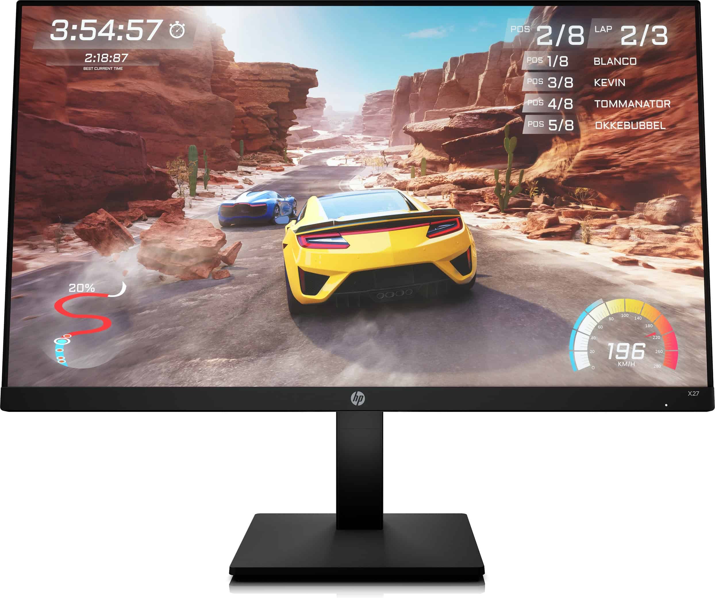 HP X27 computer monitor 68,6 cm (27") 1920 x 1080 Pixels Full HD Zwart (2V6B4AA#ABB) thumbnail