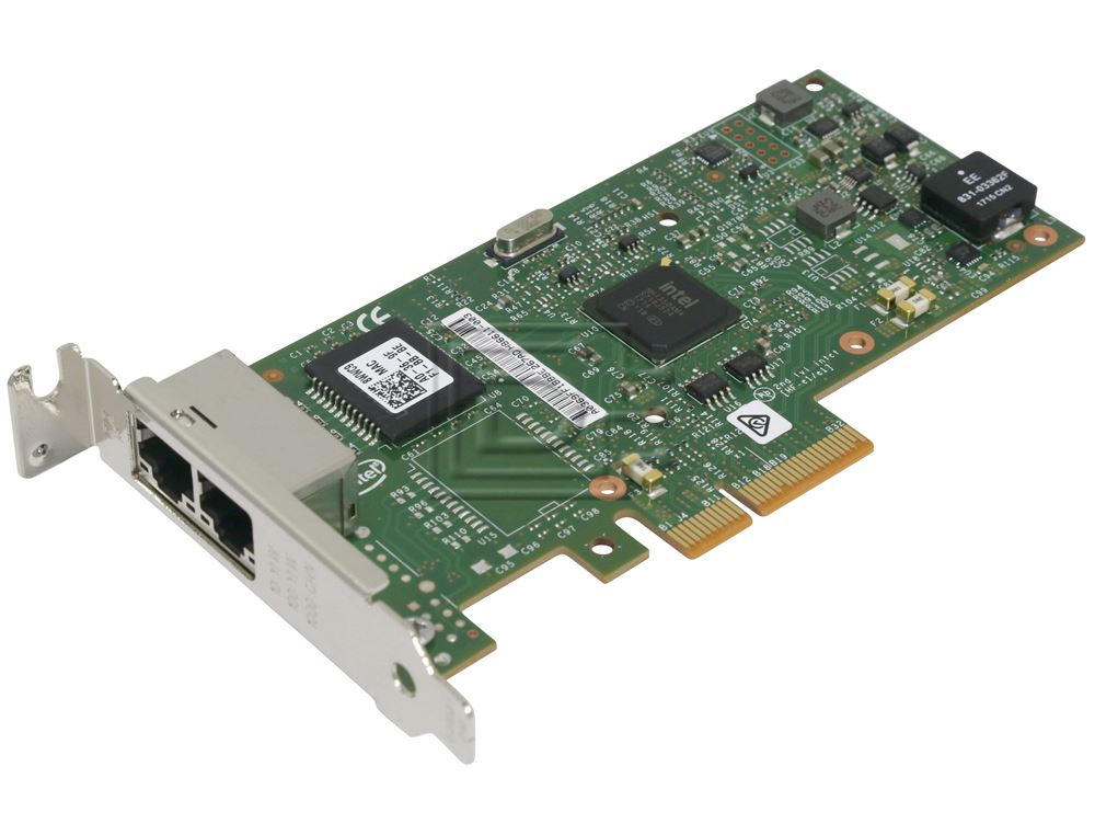 DELL INTEL I350-T2 DUAL-PORT PCI EXPRESS X2 ADAPTER - LPB (8WWC9-LP) thumbnail