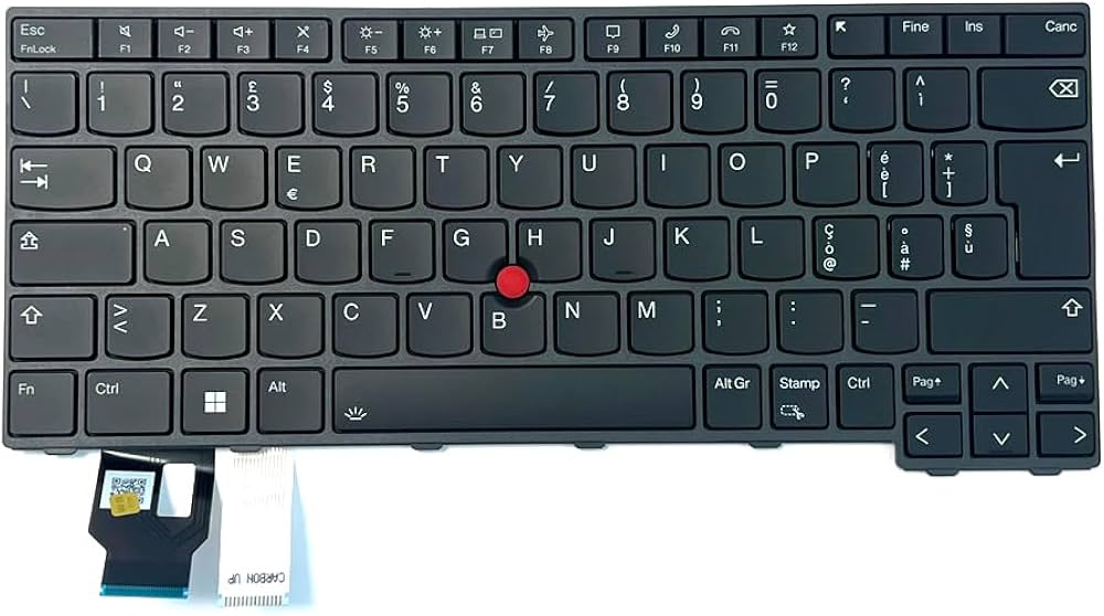 Lenovo Keyb L14/T14/P14s G3/G4 IT - BL (5N21D67987) thumbnail