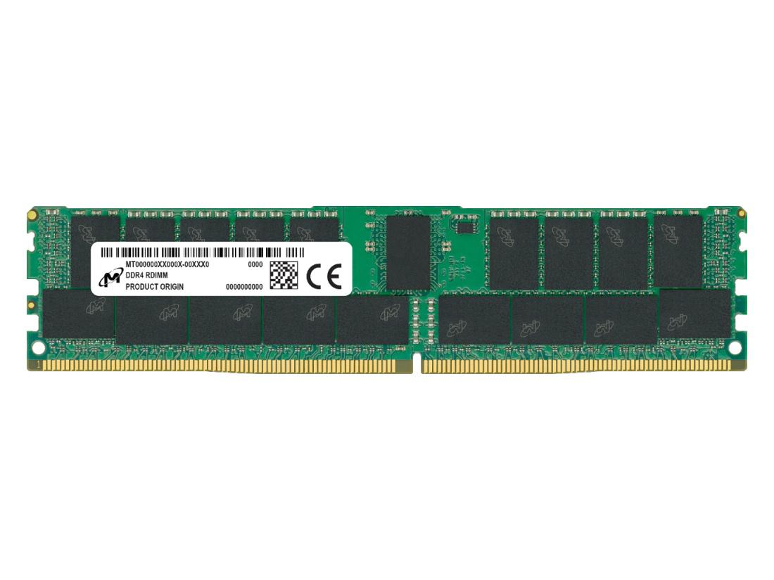 Micron RAM DDR4 REG 16GB/PC3200/ECC/Micron(GBT/2Rx8)Pull/Ref. (MTA18ASF2G72PDZ-3G2J3UI-PULL) thumbnail