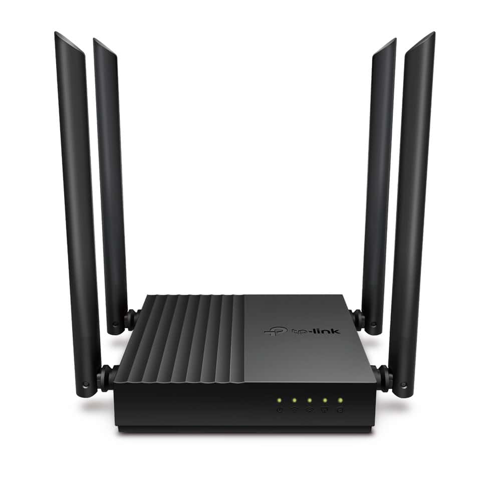 TP-Link ARCHER A64 draadloze router Gigabit Ethernet Dual-band (2.4 GHz / 5 GHz) Zwart (ARCHER A64) thumbnail