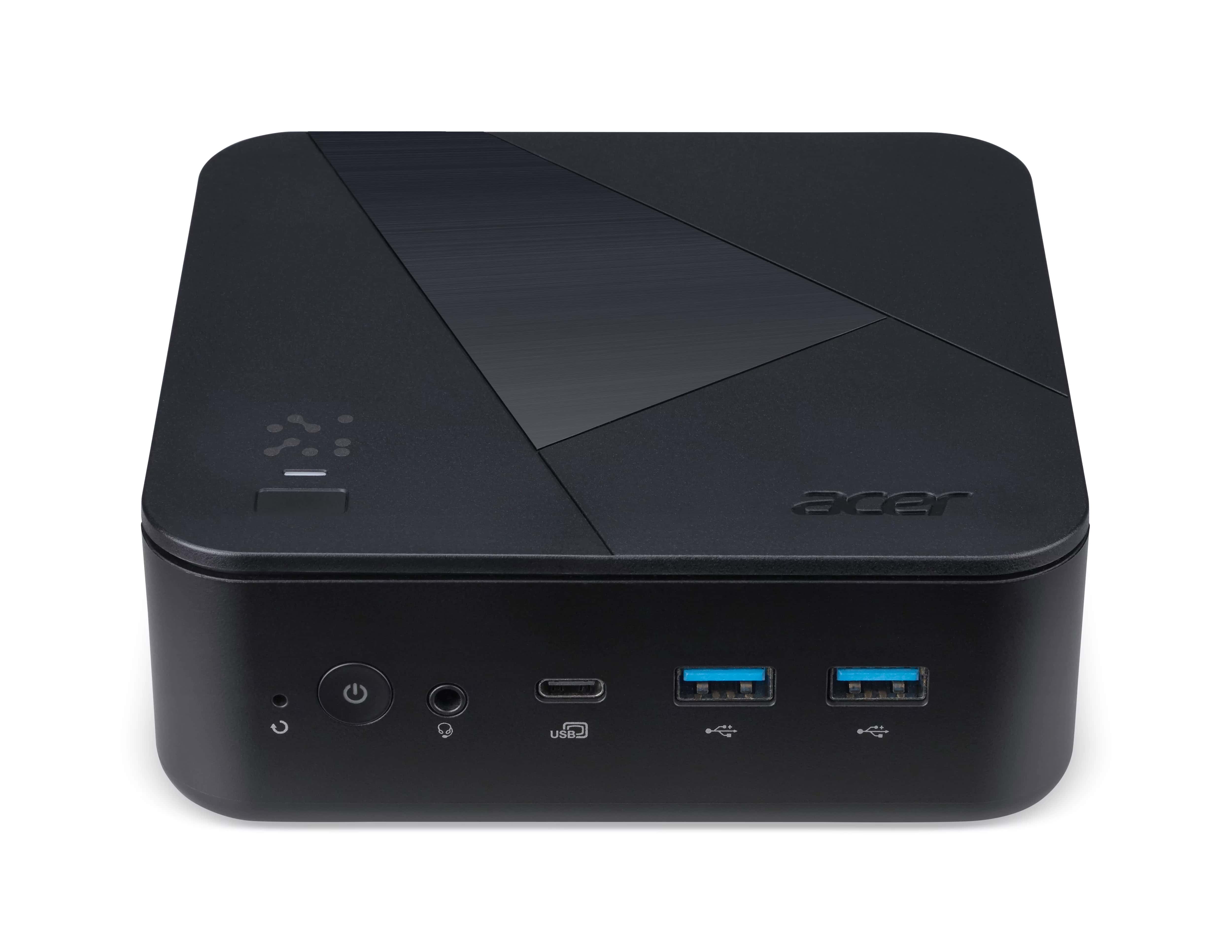 Acer Revo Box RB102-LNL Copilot+ PC Intel Core Ultra 7 256V 16 GB LPDDR5x-SDRAM 1 TB SSD Windows 11 Pro Mini PC Zwart (DT.BPMEG.003) thumbnail