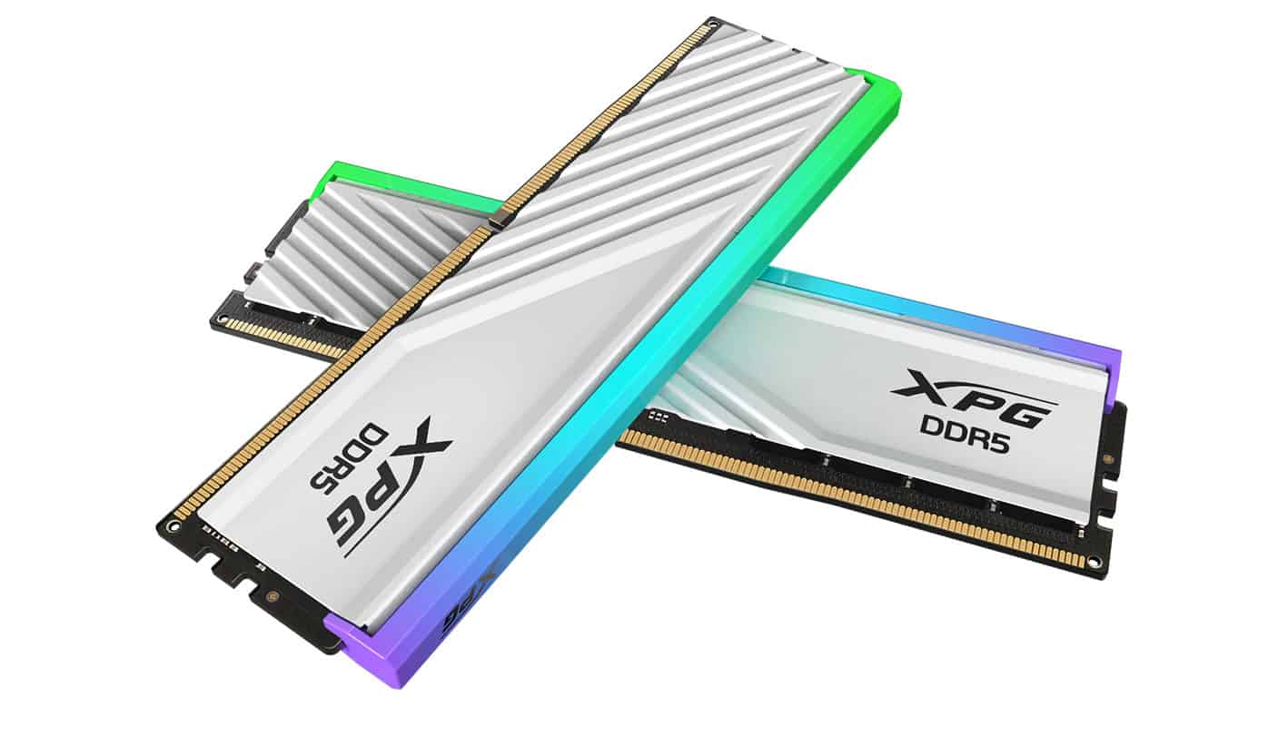 XPG LANCER BLADE RGB DDR5 geheugenmodule 32 GB 2 x 16 GB 288-pin DIMM ECC (AX5U6000C4816G-DTLABRWH) thumbnail