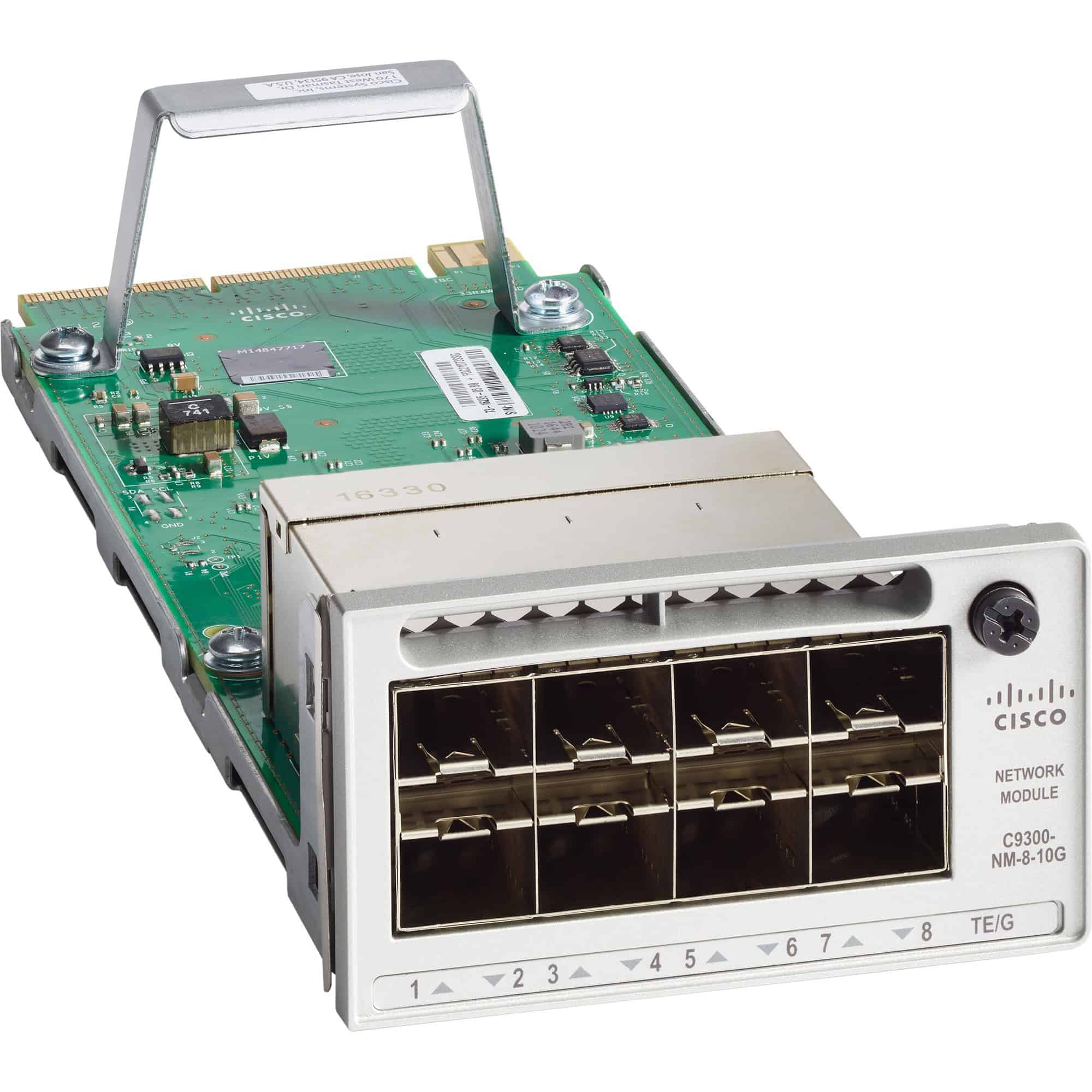 Cisco Refurb/Catalyst 9300 8 x 10GE Network (C9300-NM-8X-RF) thumbnail