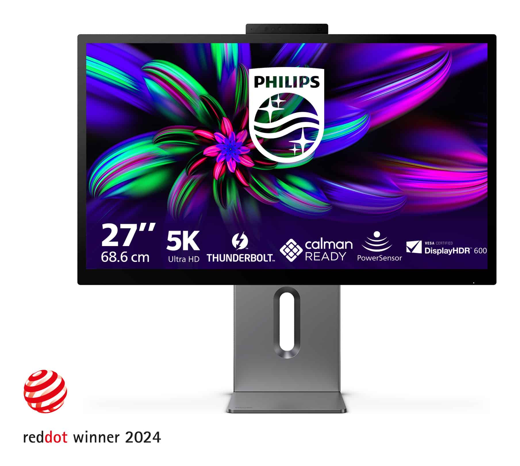 Philips Brilliance 27E3U7903/00 computer monitor 68,6 cm (27") 5120 x 2880 Pixels 5K Ultra HD LCD Grijs (27E3U7903) thumbnail