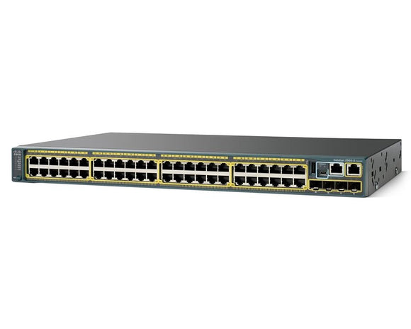 Cisco Catalyst 2960S 48 GigE 2 X 10G SFP+ LAN Base (WS-C2960S-48TD-L) thumbnail