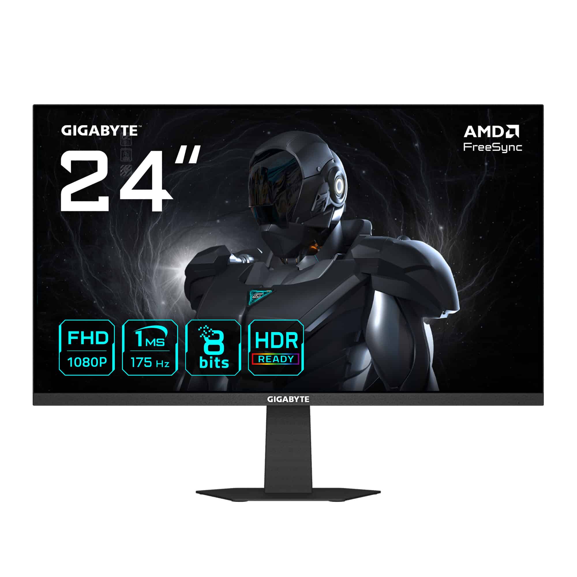 GIGABYTE GS24F14A computer monitor 60,5 cm (23.8") 1920 x 1080 Pixels Full HD LED Zwart (GS24F14A) thumbnail