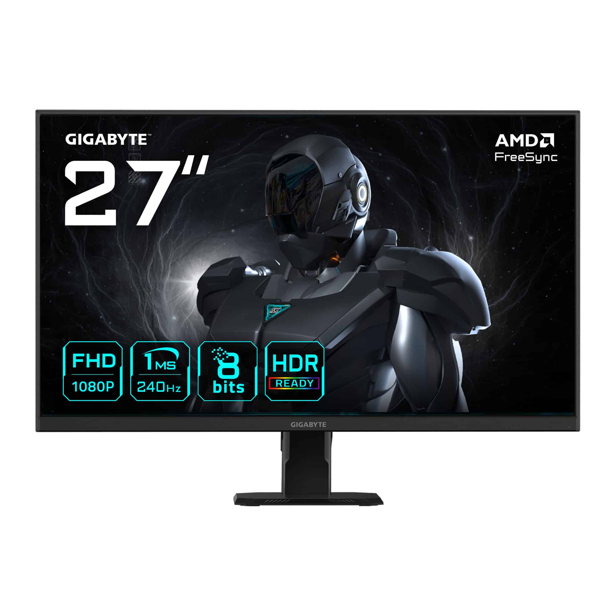 GIGABYTE GS27F2 computer monitor 68,6 cm (27") 1920 x 1080 Pixels Full HD LCD Zwart (GS27F2) thumbnail