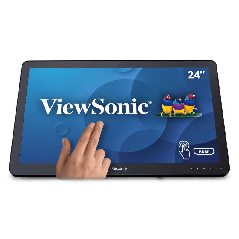 Viewsonic TD2430 touchscreen monitor EEK E (A - G) 59.9 cm (23.6 inches) 1920 x 1080 pixels 169 25 m (VS16495) thumbnail