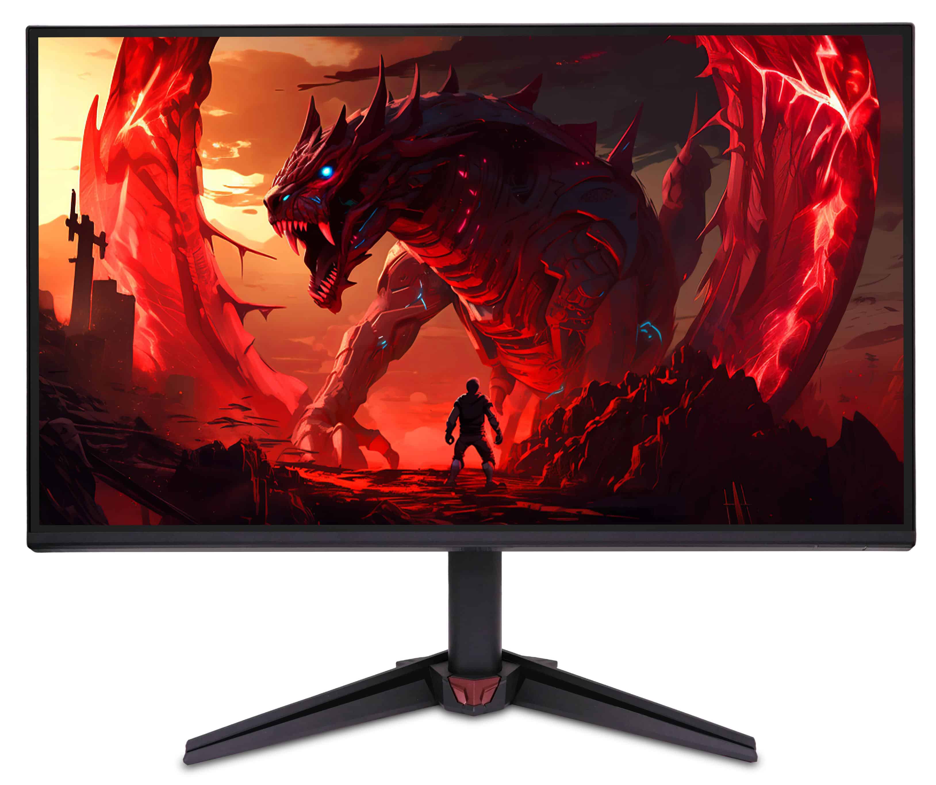 Acer NITRO VG0 VG240Y P6bmipx computer monitor 60,5 cm (23.8") 1920 x 1080 Pixels Full HD LCD Zwart, Rood (UM.QV0EE.605) thumbnail