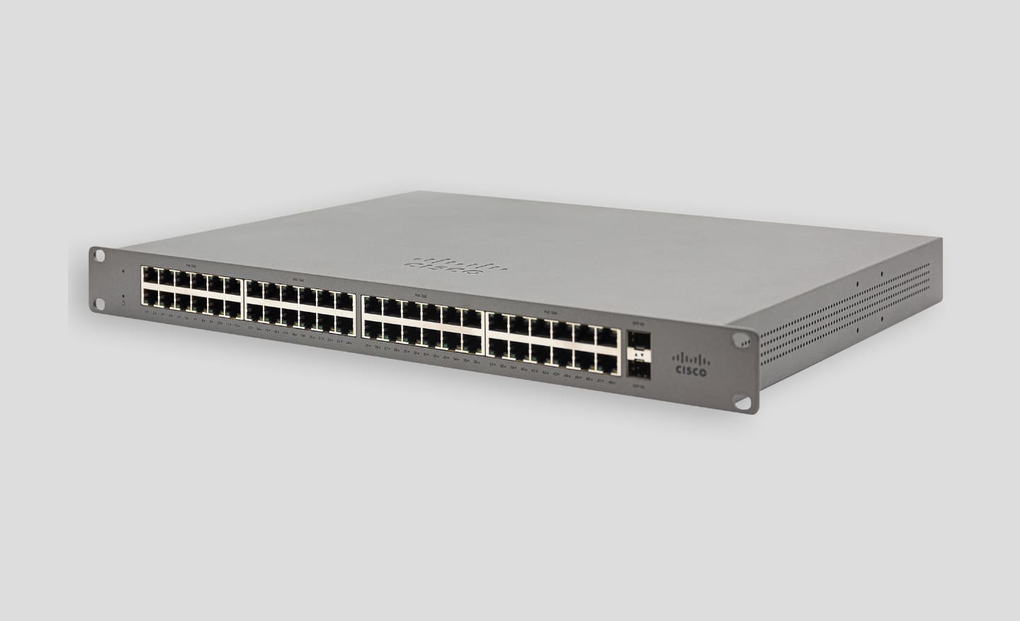 Cisco GS110-48P-HW-US 48 Port PoE Network Swich - Grey (GS110-48P-HW-US) thumbnail