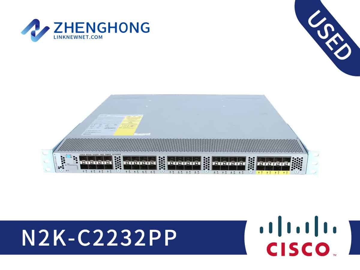 Cisco Nexus 2232PP Series N2K-C2232PP 32-Port 10GE Fabric Extender (N2K-C2232PP) thumbnail