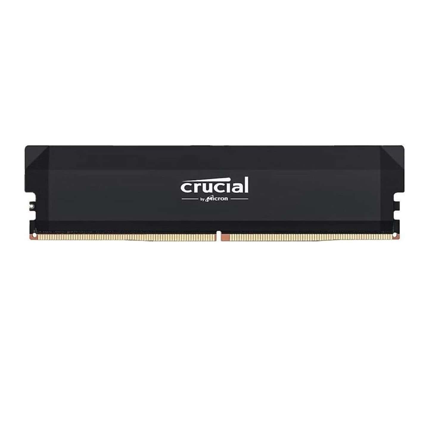 Crucial 16GB Crucial Pro OC DIMM 288-PIN - 6400 MT/s / PC5-51200 - CL32 - 1.35 V - ungepuffert - Matte Stealth Black (CP16G64C32U5B) thumbnail