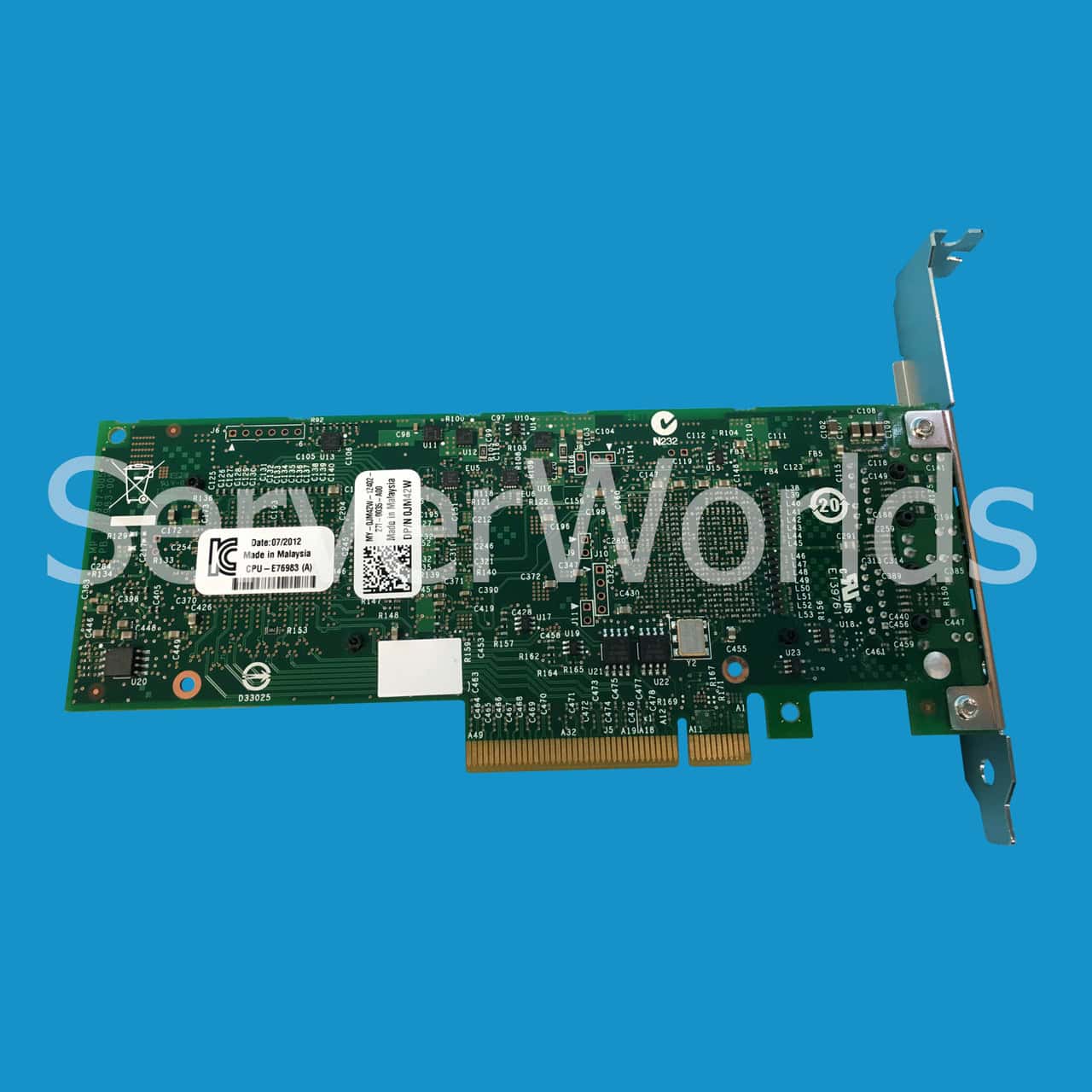 DELL X520-T2 10GB BASE-T DUAL-PORT ETHERNET SERVER ADAPTER - HPB (JM42W-HP) thumbnail
