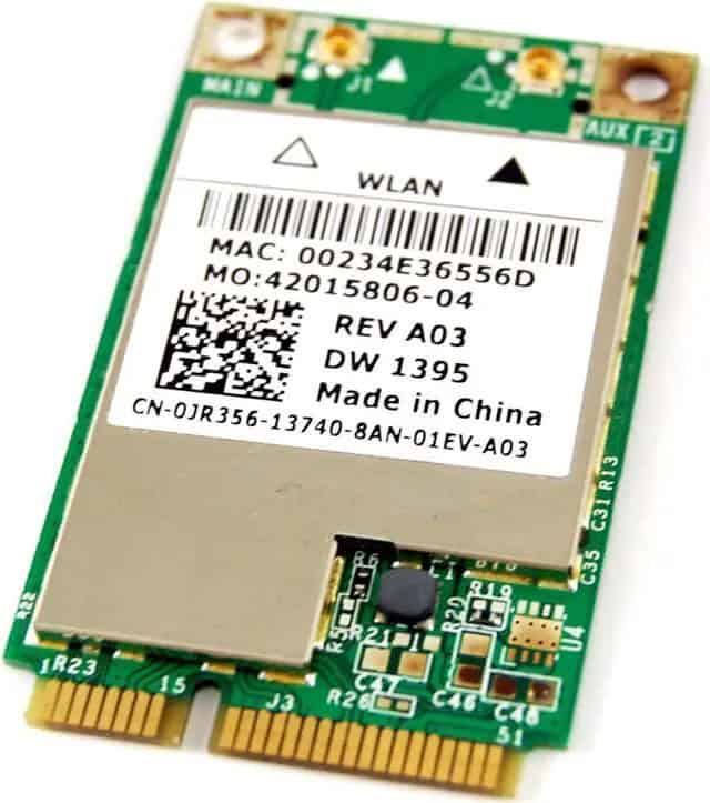 Dell JR356 (Broadcom BCM94312MCG) Wireless 1395 Wireless Wi-Fi Card - 802.11g - Mini-PCI Express (JR356) thumbnail