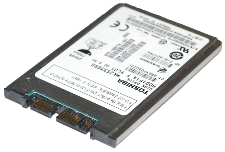 Dell M194J 250 GB Hard Drive - 5400 RPM - Serial ATA-300 - 2.5 inches (M194J) thumbnail