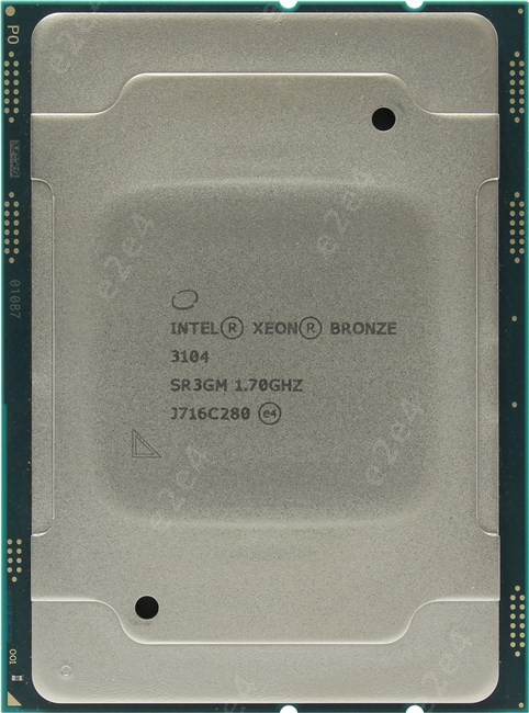 Intel Xeon Bronze 3104 CD8067303562000 Processor - Hexa Core (6 Core) - 1.70 GHz - 8.25 MB L3 Cache - 6 MB L2 Cache - 64 Bit Pro (CD8067303562000) thumbnail