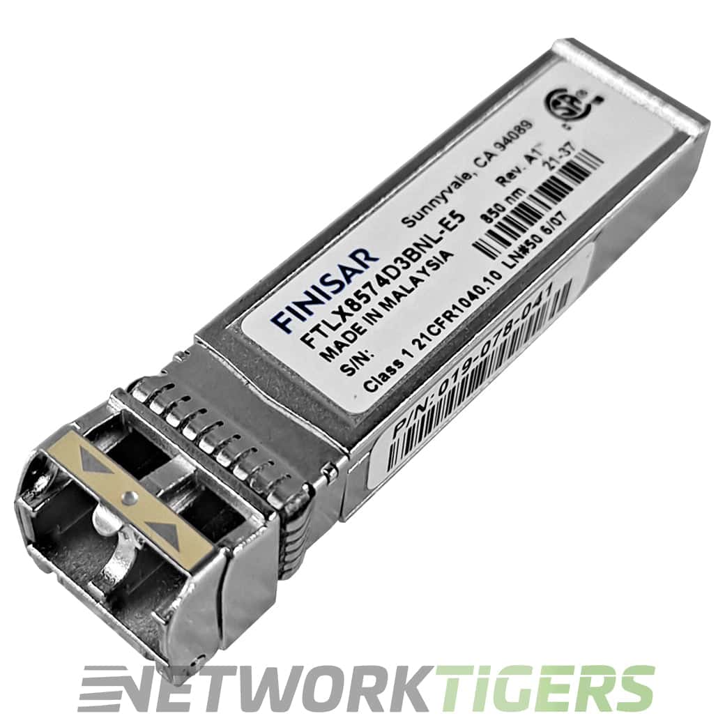 Intel FTLX8574D3BNL-IE 10 Gbps SFP+ Transceiver - 10GBASE-SR - Extended Temperature - LC - Duplex - Fiber Channel (FTLX8574D3BNL-IE) thumbnail