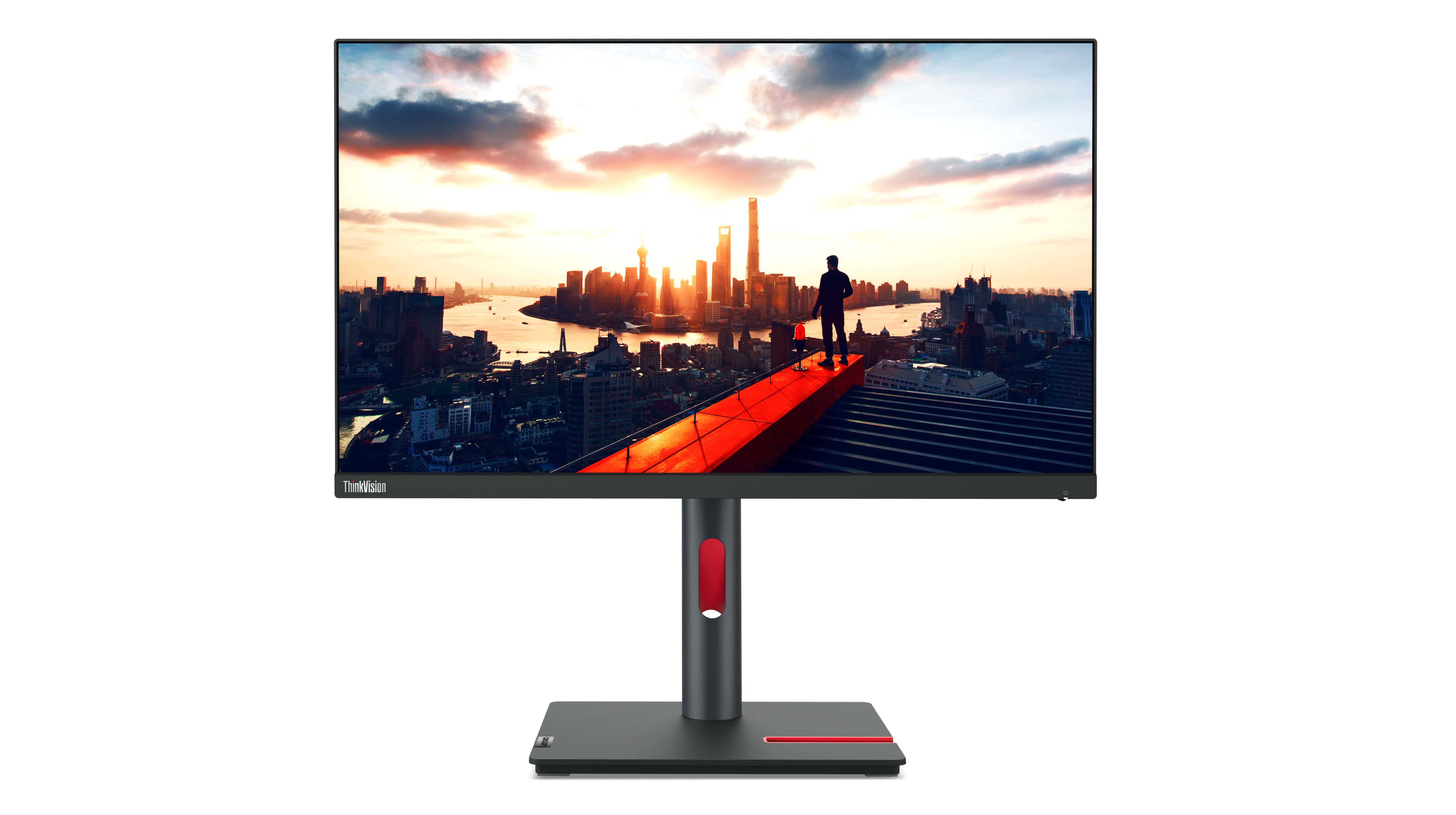 Lenovo ThinkVision P24h-30 computer monitor 60,5 cm (23.8") 2560 x 1440 Pixels Quad HD LED Zwart (63B3GAR6EU) thumbnail
