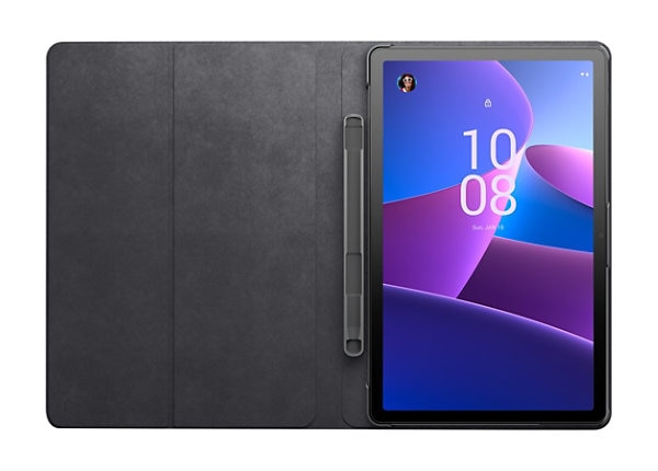 Lenovo ZG38C03909 10 Inches Convertible Carrying Case With Built-in Pen Pouch - Gray - Folio Stand / Case (ZG38C03909) thumbnail