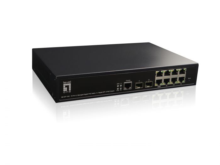 LevelOne GEP-1061 - Switch - managed - 8 x 10/100/1000 (PoE+) (GEP-1061NEUEVERSION) thumbnail