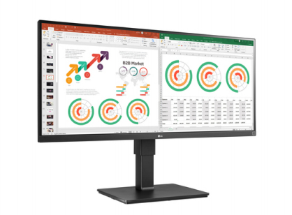 LG 34BN770-B computer monitor 86,4 cm (34") 3440 x 1440 Pixels UltraWide Quad HD LCD Zwart (34BN770-B) thumbnail